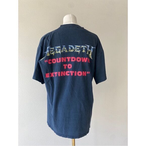 megadeth brockum 1993 countdown to extinction tour t-shirt - Picture 4 of 8